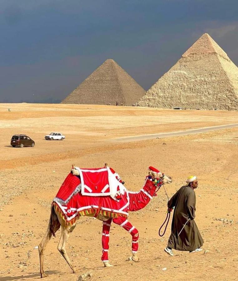 Khufu Pyramids Hotel Kafret el-Gabal Екстериор снимка